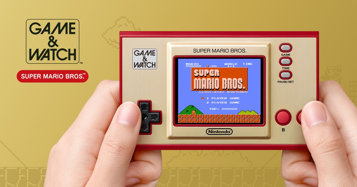 Game Watch Super Mario Bros